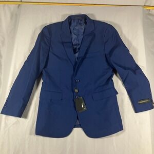 BRAVEMAN Men's‎ Blue Size 36R Classic Fit Suit Jacket Blazer PR02 Suit Separate